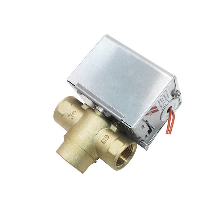 230v Fan Coil Motorized 3-way Valve